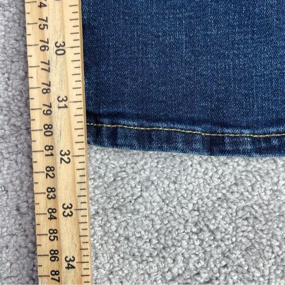 American Eagle Jeans Men's 30X31.5 Blue Bootcut Mid-Rise Dark Denim Preppy - Picture 10 of 12